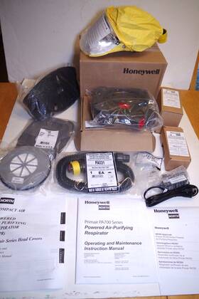 Pa701hed101hf Honeywell Primair 700 Series Papr Kit Pa101m - Mask Damaged