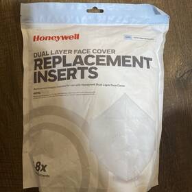 Rws-50123 Honeywell 48 Pack Dual Layer Face Cover Replacement Inserts Size Xs