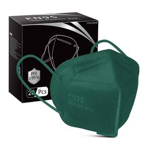 B08v8pgw9g Hotodeal Kn95 Face Mask 20 Pcs 5-layer Cup Dust Pm2.5 Fire Smoke Protecti