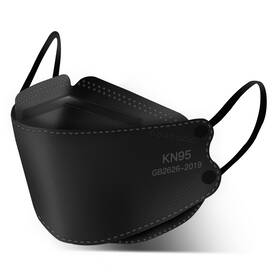 B09bcrlcky Huheta 50x Kn95 Black Face Masks - Safety Everyday Use Dust Pollution Germs