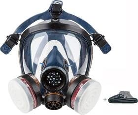 S100 Induschoice 445012970935 Syine Organic Vapors Full Respirator Mask Gas Spray Paint Chemical Formalde