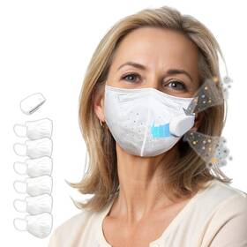 Puricurrent-4 Jkkl 710588390382 Speed Electric Mask 6 Dust Masks With Purifier. Easy Breath An