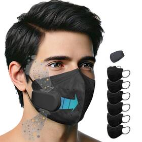 Puricurrent-4 Jkkl 710588390399 Speed Electric Mask 6 Dust Masks With Purifier. Easy Breath An