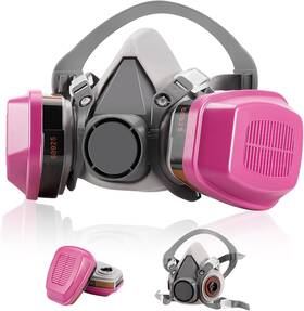 Jlj Technology 313050746737 Active Carbon Respirator - Chemical Gases Vapor Paint Dust Formaldehyde