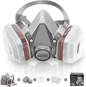 6200 Joeais 711181131147 Haox Large Half Facepiece Reusable Respirator Professional Organic