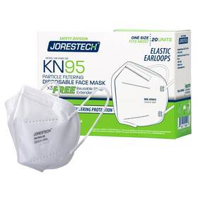 Kn95 Jorestech 810031052943 4-layer Protective Disposable Face Masks Pack Of 20