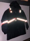 Jp70nv Red Kap Reflctive Hooded Heavyweight Parka Navy Size