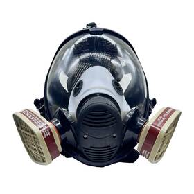 Keliheyle 764942924489 Reusable Respirator Full Face Gas Cover Organic Vapor Mask And Anti-fog For
