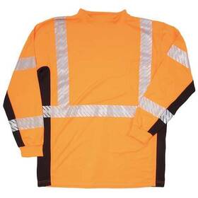 9135-4x Kishigo T-shirt Black Sided Class 3 Orange 4xl