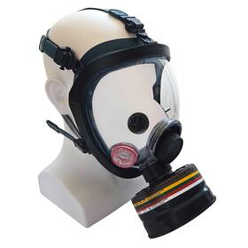 Kyng 767461960242 Gas Mask - 40 Mm Nbc Filter Full Face Respirator Cbrn Survival And Tacti