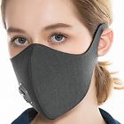Lf007gray Base Camp Spy Dust Mask With Activated Carbon Filter Gray