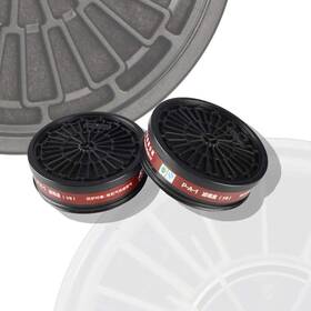 Ldy3 Lifewish 414799656621 P-a-1 Organic Vapor Cartridge Multi Gas Respirator Filter Car