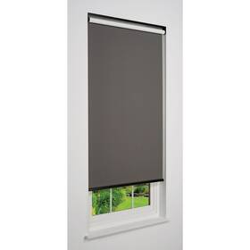 R2ssbdg3700b66 Linen Avenue Cordless Blackout Roller Shade Dark Grey 37 W X 66 H