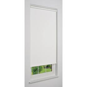 R2ssbwt5800b66 Linen Avenue Cordless Blackout Roller Shade White 58 W X 66 H