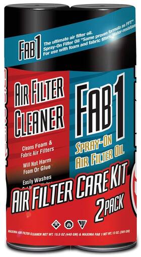 Maxima 051027004205 Racing Oils Air Filter Maintenance Aerosol Combo Kit Pack Of 2
