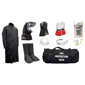 Ag40-gp-cl-xl-h3p-10 Mechanix Wear Arc Flash Protection Clothing Kit Sz 10
