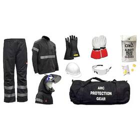 Ag40-gp-jp-xl-h3p-10 Mechanix Wear Arc Flash Protection Clothing Kit Sz 10
