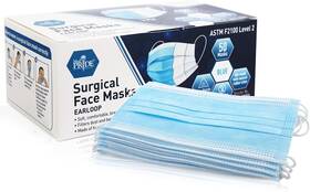 Mdp-5162 Med Pride Blue Medical Masks Pack Of 50 Face Disposable 3-ply