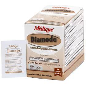 20064 Medique Diamode Antidiarrheal Loperamide Hcl Usp 2 Mg 24 Caplets