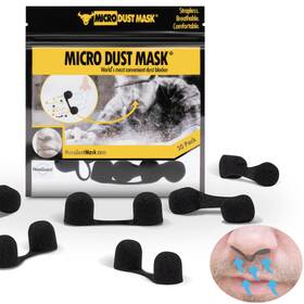 Micro Dust Mask 860003008119 - Blocker Nose Filter 1 Count Pack Of 30 Black