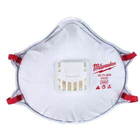 48-73-4001 Milwaukee N95 Valved Respirator -