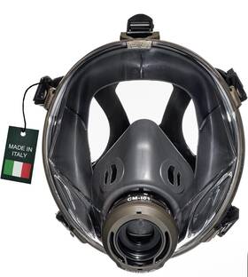 Mira Safety Cm-101 Cm-i01 Full-face Industrial-grade Gas Mask Sz Medium Nato Green