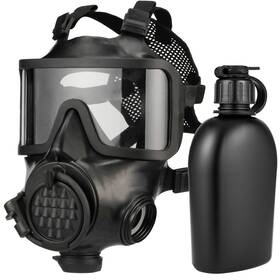 Cm-8m Mira Safety M 850025792271 Full-face Cbrn Gas Mask With Canteen - Reusable Survival Nucle