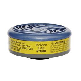 Moldex 092311760001 7600 Multi-gas/vapor Smart Cartridges Null Pack Of 2