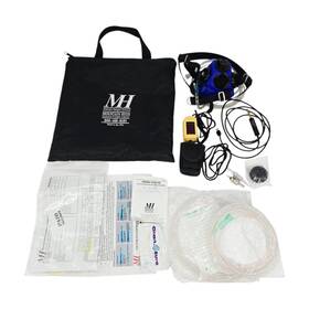 U-173 Mountain High Alps Face Mask Oxygen W Mic Feedtube Constant Flow Small Kit