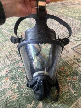 0073869 Msa Ultra Elite Full Face Respirator Large