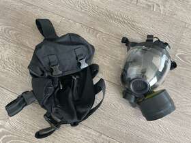 10006231 Msa Millennium Cbrn 40mm Gas Mask Sz Medium With Black Hawk Bag