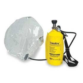 10008292 Msa Safety Escape Respirator Complete Includes Aluminum Cylinder