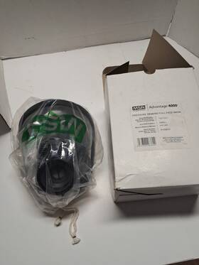 10075911 Msa Hycar Advantage 4000 Single Port Facepiece Assembly Nosecup Small