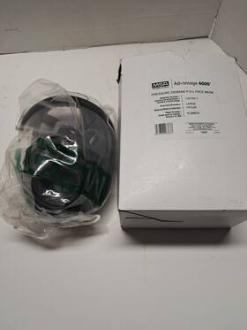 10075917 Msa Hycar Advantage 4000 Single Port Facepiece Assembly Nosecup Large