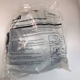 10080783 Msa Defender Faceshield Frame For Slotted Caps New