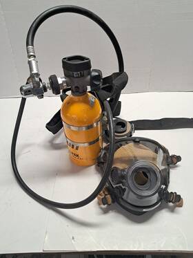 10092036 Msa Msa/scott Premaire Cadet Escape 5 Min Md Net Respirator Mask And Tank