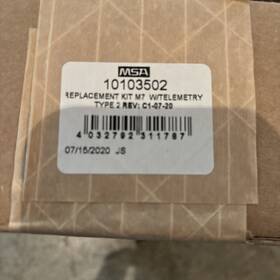 10103502 Msa Replacement Kit M7 W/telemetry Type 2 -