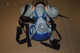 Gme-p100 Msa 10217166 Set Of 2 Half Face Respirator Mask See Images