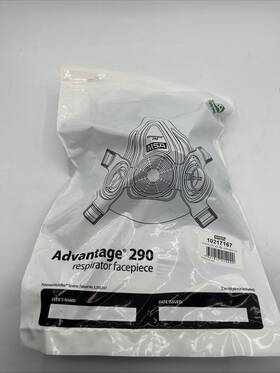 10217167 Msa Protective Respirator Facepiece Advantage 290 30 Days Warran