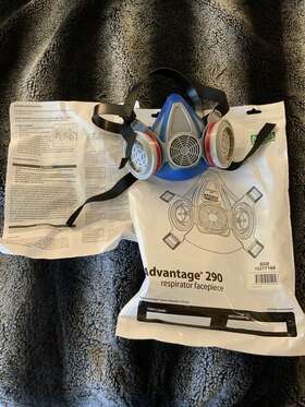 10218528 Msa Advantage 900 Half Mask Respirator Medium