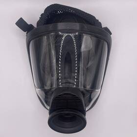 10074748 Msa 4100-h Full Face Piece Respirator With Ptc Push To Connect Size M
