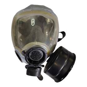 42940-320 Msa Lot New Millennium Cbrn/nbc Gas Mask Clear Lens Large 2 Filters And Leg Case