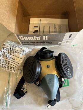 466531 Msa Comfo Ii Custom Respirator Type Inch F