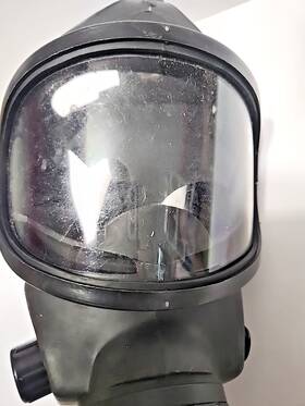 487302 Msa Full Face Gas Mask Respirator