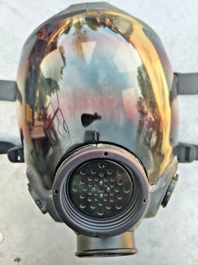 805421 Msa Advantage 1000 Nbc Gas Mask Size Large Fully Functional Old Stock