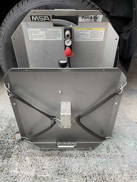 807052 Msa Port Aire Portable Air System Ships Free