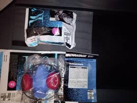807178 Msa Ep 591 L Advantage 100 Ls Half Face Respirator Filters Fog Pro