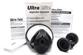 813212 Msa Ultra Elite Facepiece Black Hycar Rubber