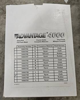 10083789 Msa 83789 Advantage 4000 L Air Purifying Respirator