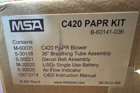 B-60141-036 Msa C420 Papr Kit Powered Air Purifying Respirator
